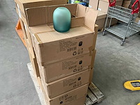 B-living vaas green/blue +/- 17 cm hoog (30x) - afbeelding 1 van  5