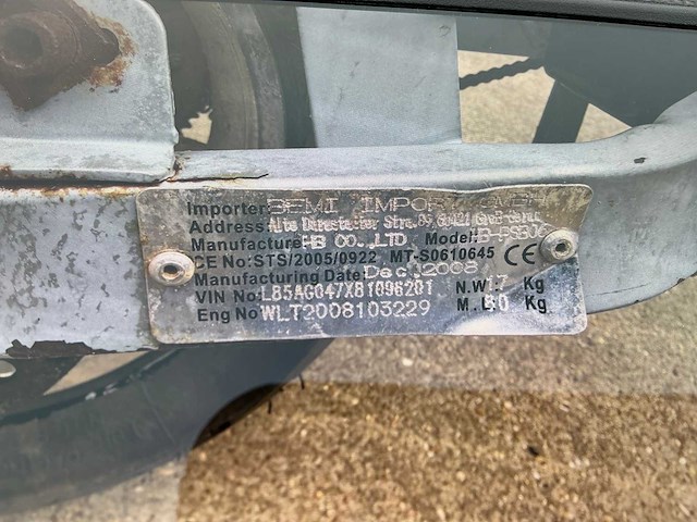 B-psb06 pocket bike - afbeelding 8 van  8