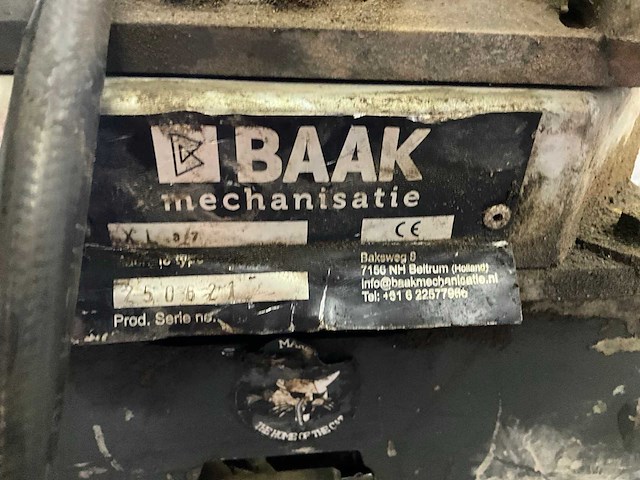 Baak mechanisatie xl37 sorteergrijper cw05 - afbeelding 7 van  9