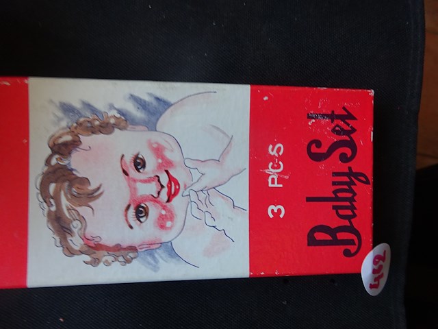 Baby eetset in doos - afbeelding 1 van  2