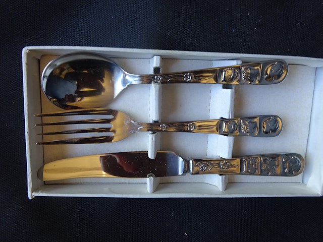 Baby eetset in doos - afbeelding 2 van  2