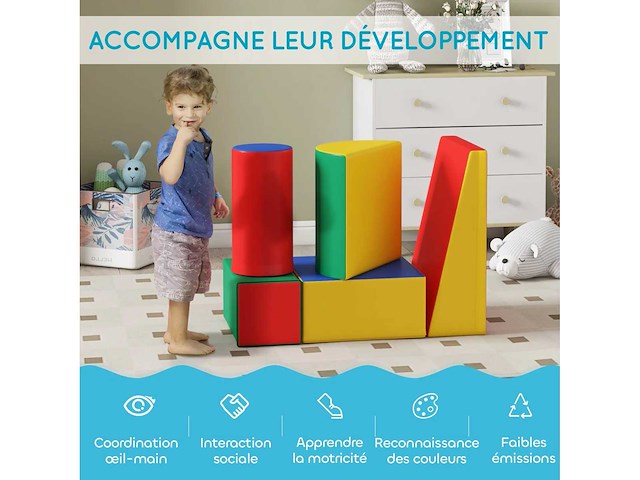 Baby motorische vaardigheden module 5pcs epe foam babymotorische vaardigheden cursus - afbeelding 7 van  7