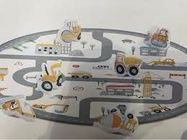 Baby playmat + knijpknuffels (120 cm) - afbeelding 2 van  4