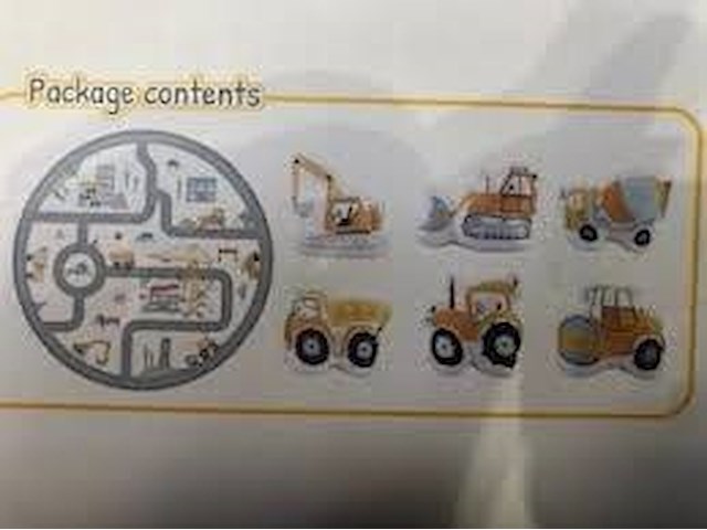 Baby playmat + knijpknuffels (120 cm) - afbeelding 3 van  4