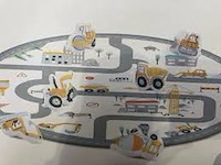 Baby playmat + knijpknuffels (120 cm) - afbeelding 2 van  4