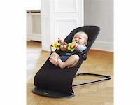 Babybjörn balance zachte bouncer zwart/donkergrijs