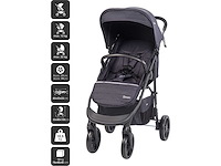 Babygo 3-in-1 kinderwagenstijlen – aparte sportstoel & draagbed en autobedje - afbeelding 6 van  9