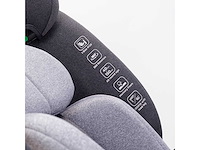 Babygo move 360 autostoeltje - i-size roterend autostoeltje met isofix - voor kinderen van 40 tot 150 cm - grijs - afbeelding 6 van  8