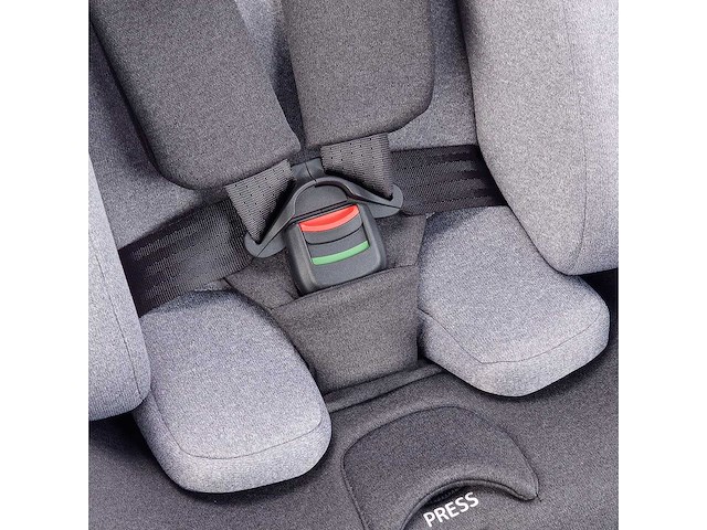 Babygo move 360 autostoeltje - i-size roterend autostoeltje met isofix - voor kinderen van 40 tot 150 cm - grijs - afbeelding 7 van  8