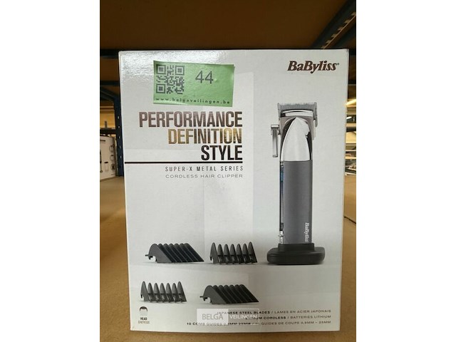 Babyliss draadloze tondeuse + oplaad standaard - afbeelding 1 van  2