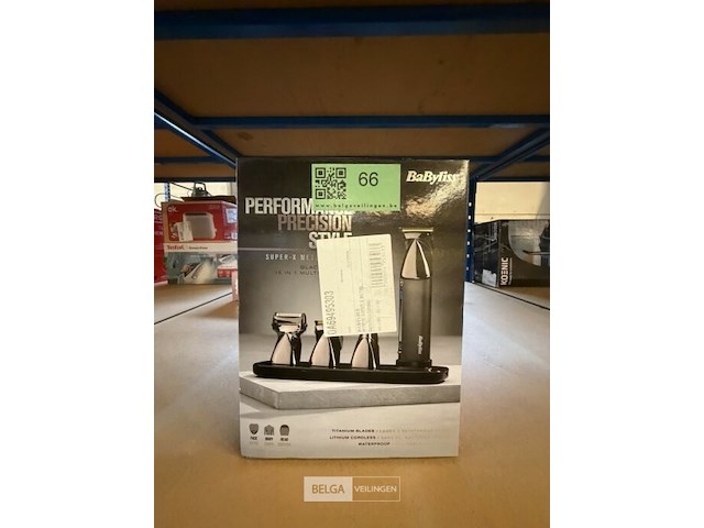 Babyliss draadloze tondeuse + oplaad standaard - afbeelding 1 van  1