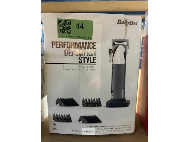 Babyliss draadloze tondeuse + oplaad standaard - afbeelding 1 van  2
