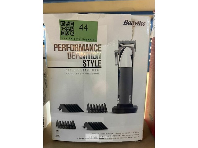 Babyliss draadloze tondeuse + oplaad standaard - afbeelding 2 van  2