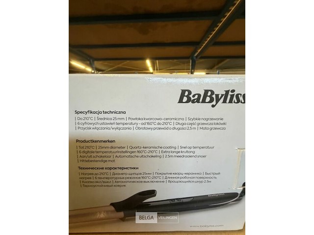 Babyliss krultang 25mm - afbeelding 2 van  3