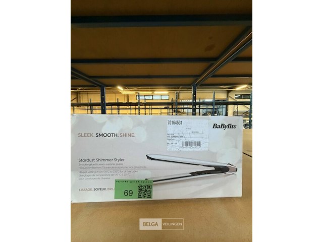 Babyliss stijltang wit - afbeelding 1 van  3