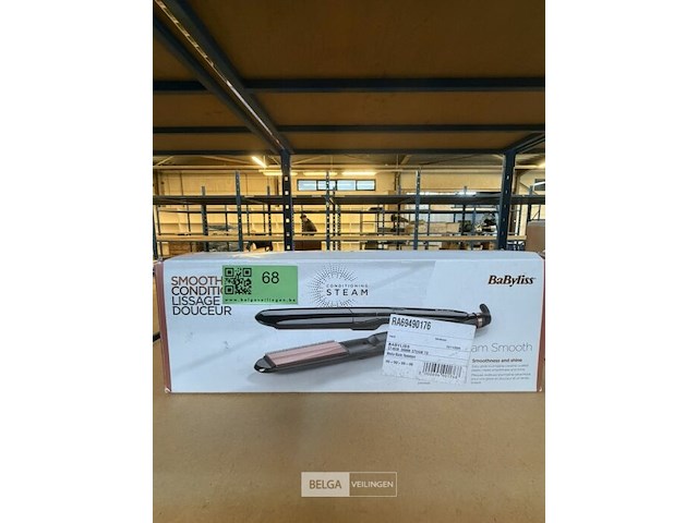 Babyliss stijltang zwart - afbeelding 1 van  3