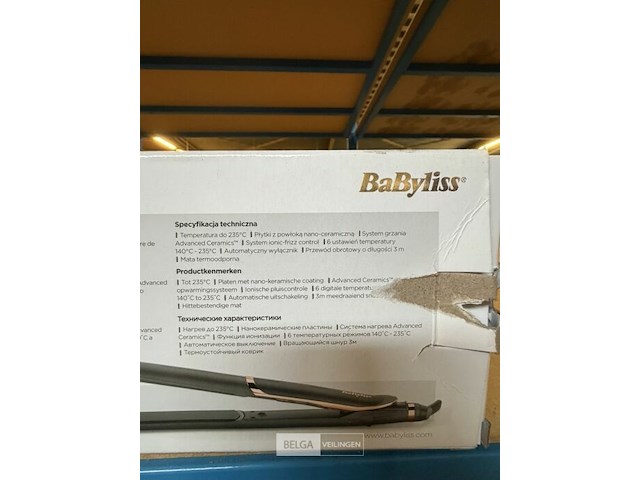 Babyliss stijltang - afbeelding 2 van  3