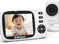 Babystar babyfoon met camera, 3,2 inch scherm - afbeelding 1 van  2