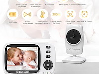 Babystar babyfoon met camera, 3,2 inch scherm - afbeelding 2 van  2