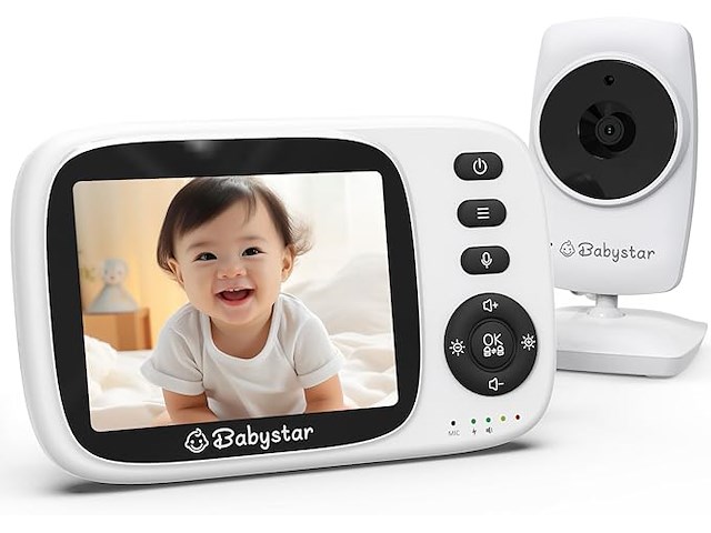 Babystar babyfoon met camera - afbeelding 1 van  6