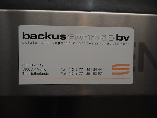 Backus sormac bv - afbeelding 17 van  25