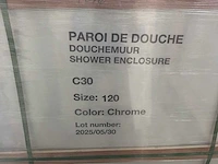 Bad met douche / set van 18 wanddouches + douchebakken - afbeelding 10 van  20
