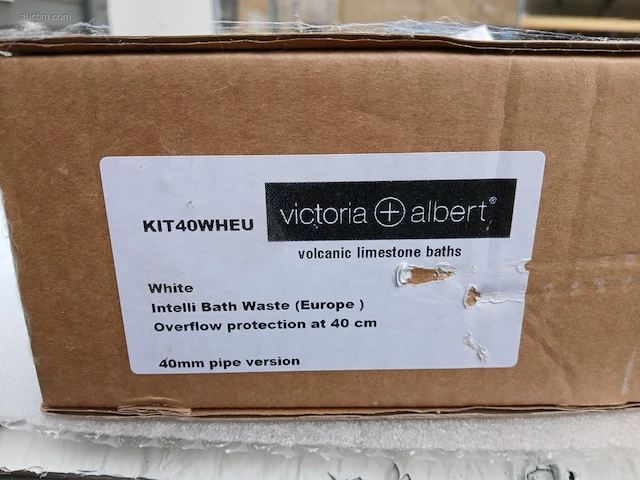 Badafvoer victoria + albert kit40whheu - afbeelding 2 van  2