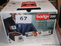 Badgeprinter, badgy, 200, werking niet gekend - afbeelding 1 van  2