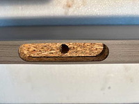 Badkamer plachet -verborgen bevestiging - push and fix -oak 5x (5x) - afbeelding 2 van  3
