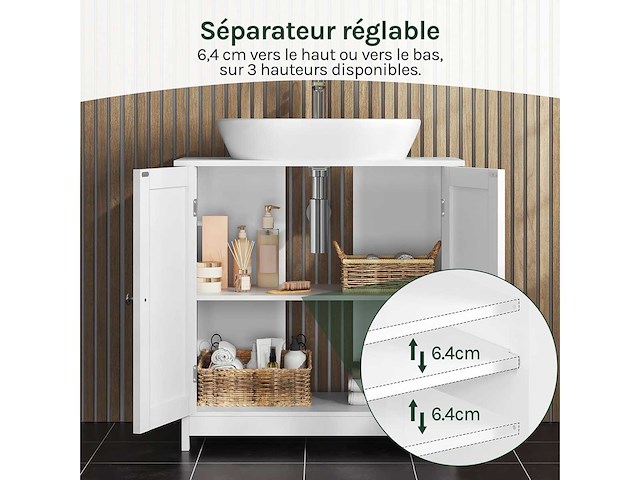 Badkamer wastafelkast, wastafelkast - afbeelding 4 van  5