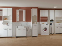 Badkamerkast coralie | 83,4 x 32,8 x 184,9 cm | wit - afbeelding 7 van  7