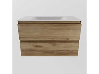 Badkamerkast eikenhoning 80cm - afbeelding 6 van  6