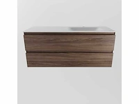 Badkamerkast eikenhout mocha 120cm rechts - afbeelding 5 van  6