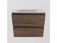 Badkamerkast eikenhout mocha 60cm - afbeelding 5 van  6