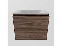 Badkamerkast eikenhout mocha 60cm - afbeelding 5 van  6