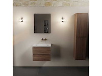 Badkamerkast eikenhout mocha 60cm - afbeelding 6 van  6