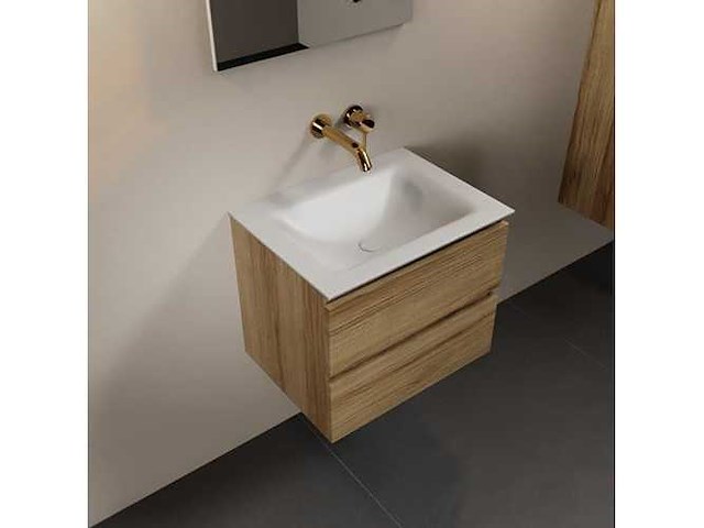 Badkamerkast oak honey 60cm - afbeelding 1 van  4