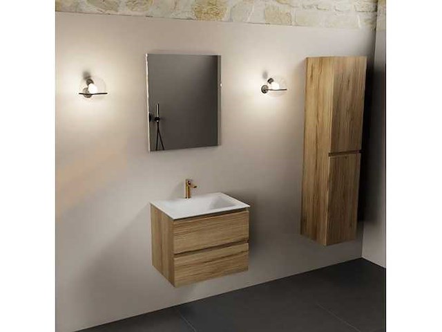 Badkamerkast oak honey 60cm - afbeelding 2 van  3