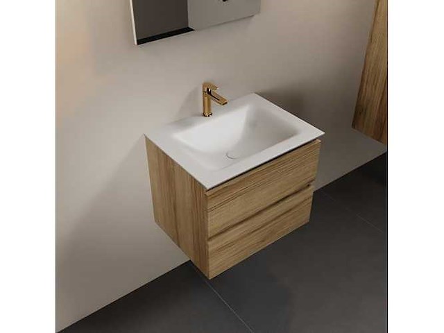 Badkamerkast oak honey 60cm - afbeelding 1 van  4