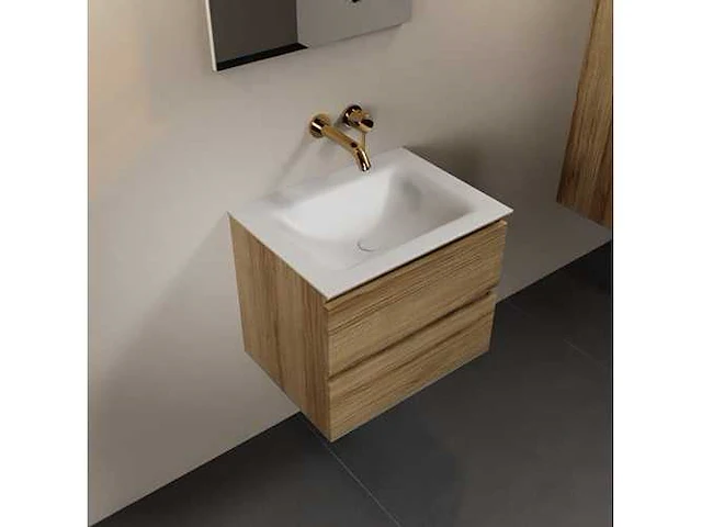 Badkamerkast oak honey 60cm - afbeelding 1 van  6