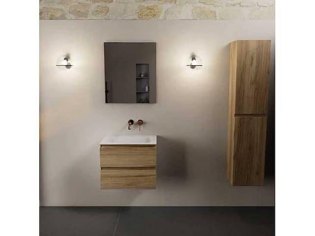 Badkamerkast oak honey 60cm - afbeelding 5 van  6