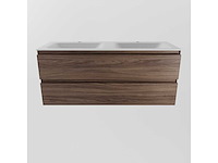 Badkamerkast oak mocha 120cm dubbel - afbeelding 4 van  5