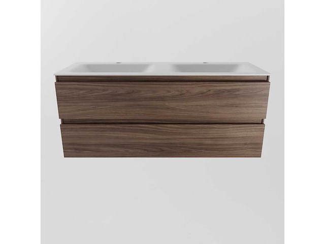 Badkamerkast oak mocha 120cm dubbel - afbeelding 2 van  3