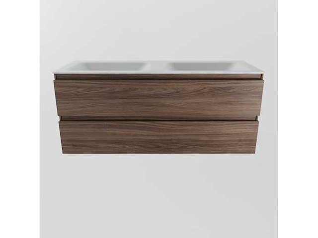 Badkamerkast oak mocha 120cm dubbel - afbeelding 4 van  4