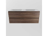 Badkamerkast oak mocha 120cm dubbel - afbeelding 4 van  4