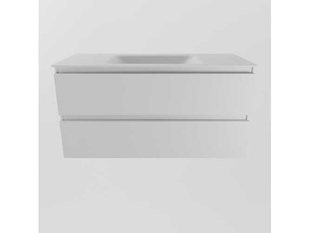 Badkamerkast wit 100 cm - afbeelding 6 van  7