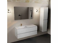 Badkamerkast wit 120 cm links - afbeelding 4 van  7