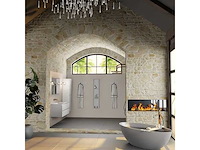 Badkamerkast wit 120 cm links - afbeelding 3 van  7