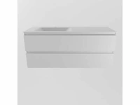 Badkamerkast wit 120 cm links - afbeelding 6 van  7