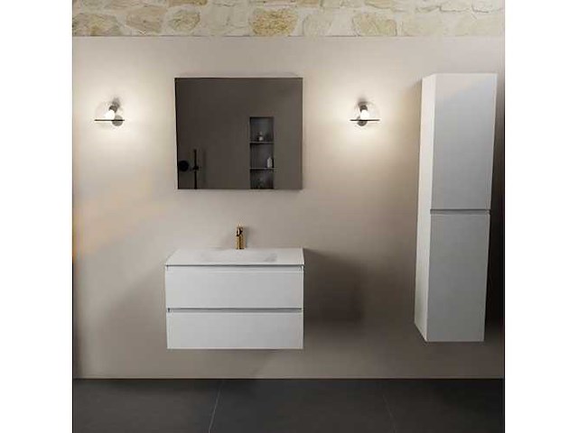 Badkamerkast wit 80cm - afbeelding 5 van  5